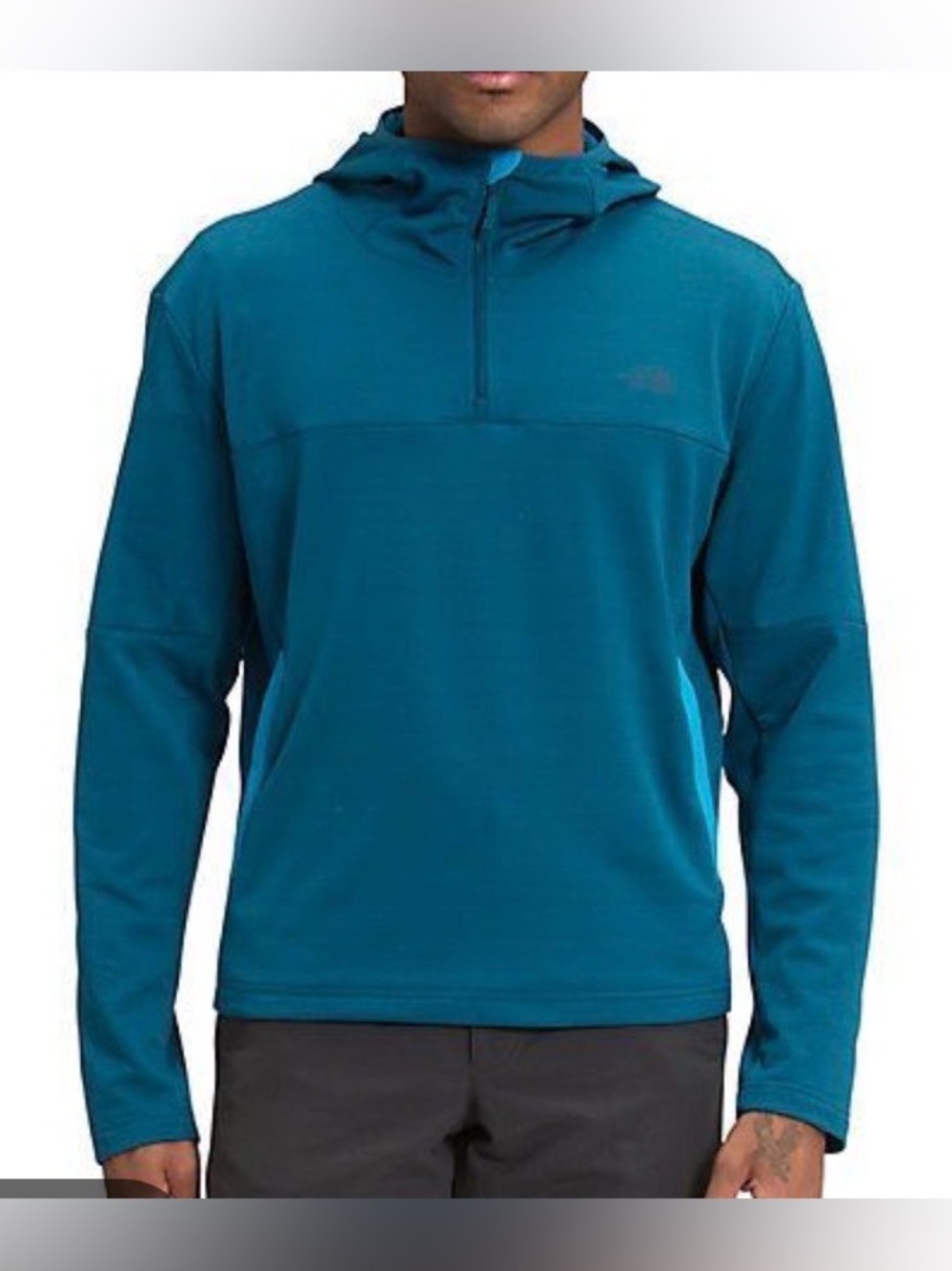 The North Face Men's Wayroute 1/4-Zip Hooded Pullover Size Large